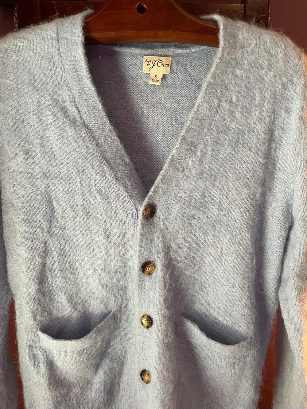J CREW ALPACA CARDIGAN